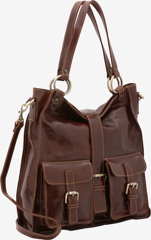 Viola Castellani Tasche in Braun: Vorderseite