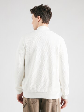 Kronstadt Knit cardigan 'Erik' in White