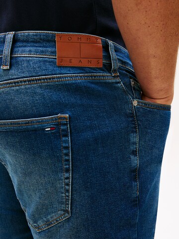 Coupe slim Jean 'Scanton' Tommy Jeans Plus en bleu