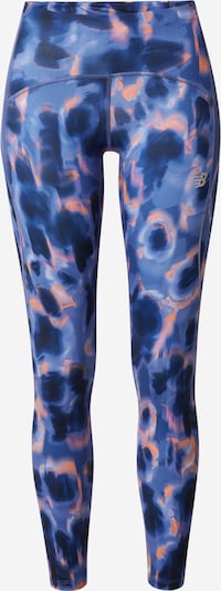 new balance Sports trousers in Smoke blue / Dark blue / Salmon, Item view