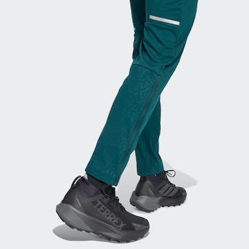 ADIDAS TERREX Slimfit Sportbroek 'Xperior' in Groen
