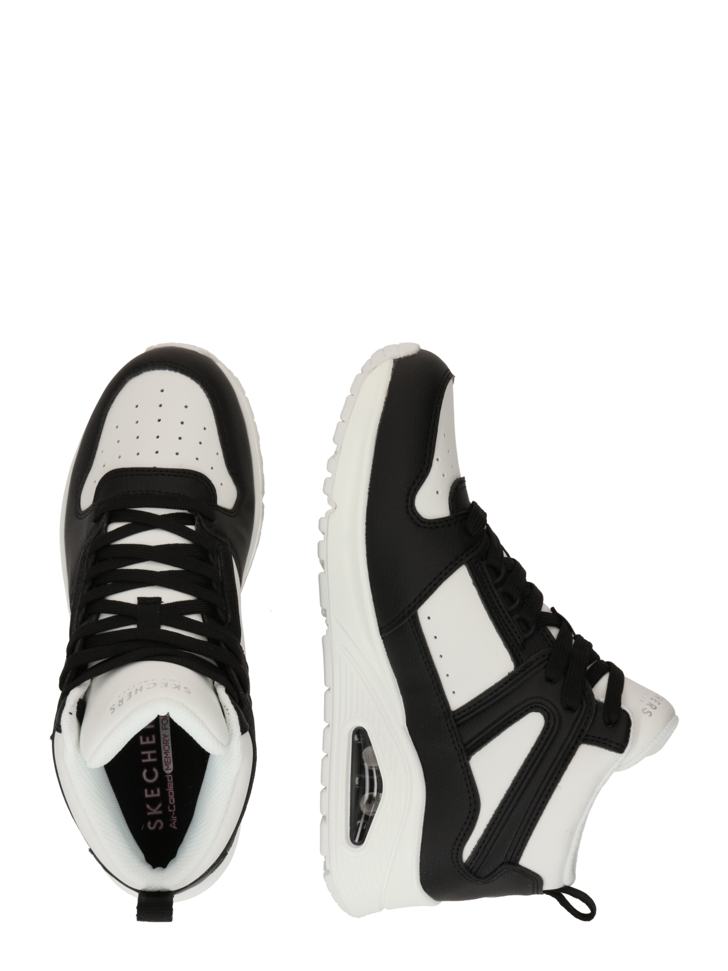 SKECHERS Sneaker in Schwarz
