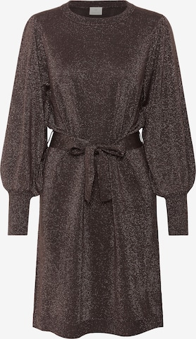 Kaffe - Vestido de malha 'KARegina' em castanho: frente