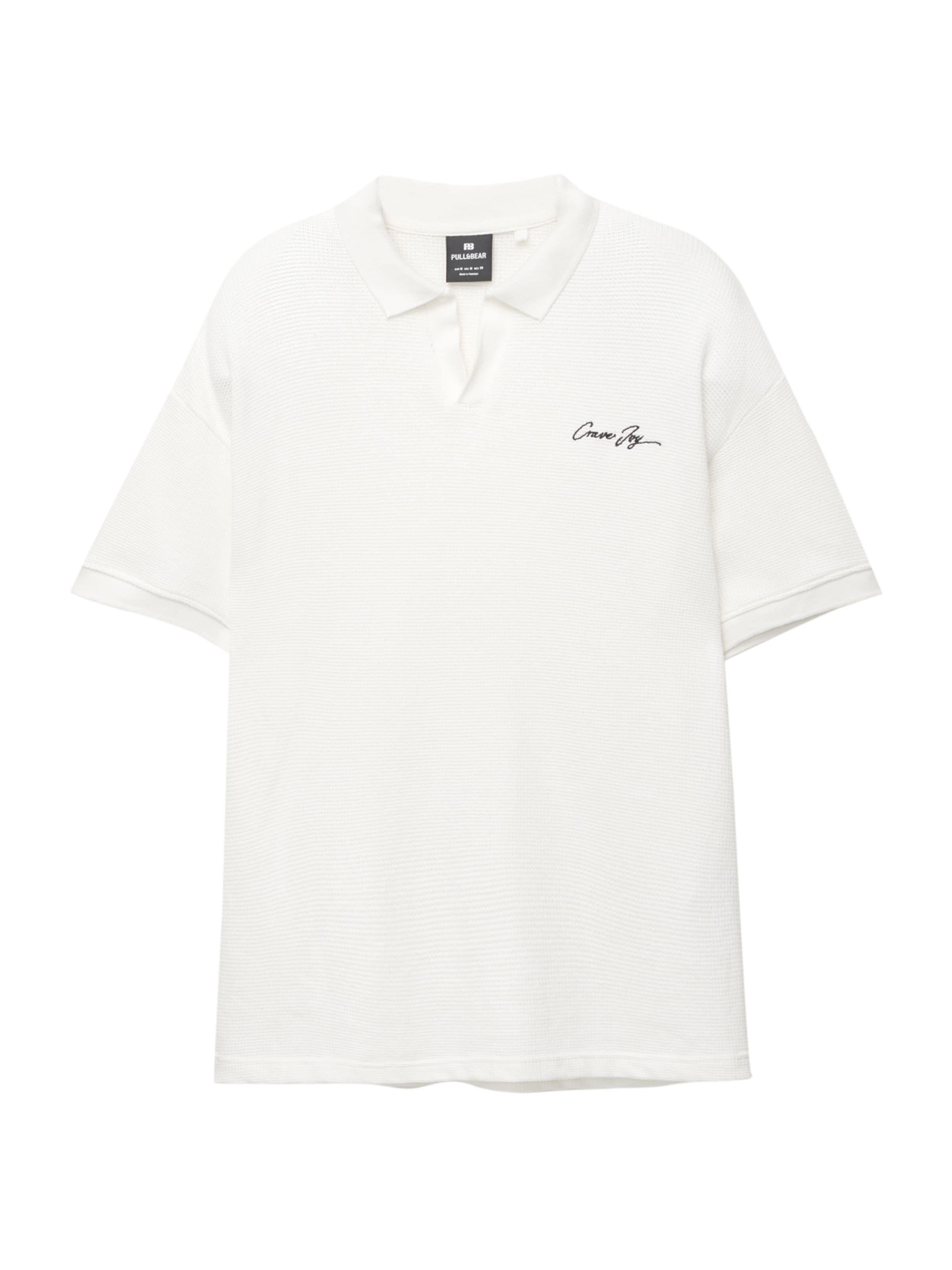 Pull&Bear Majica | bela barva: sprednja stran