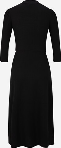 Dorothy Perkins Petite Úpletové šaty – černá