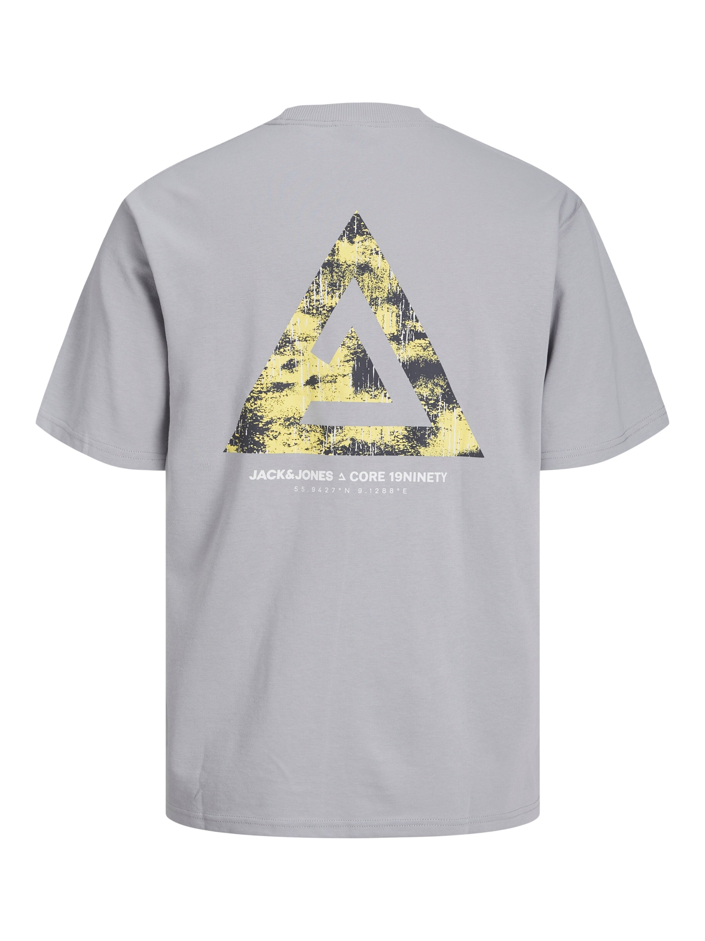 Tricou 'JCOTriangle' de la JACK & JONES pe gri