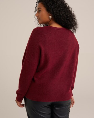 WE Fashion Pullover i rød