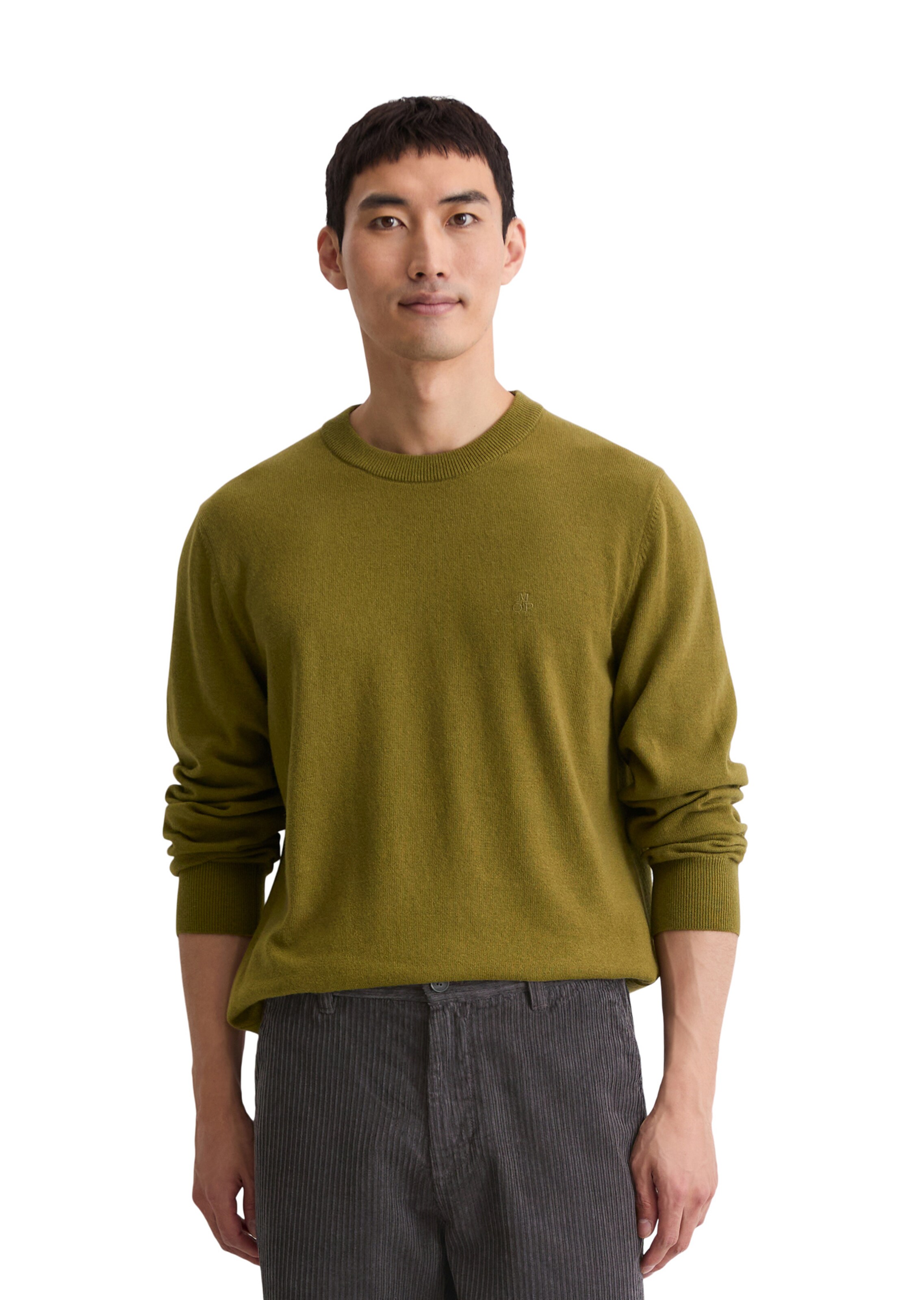 Marc O'Polo Sweater in Green: front