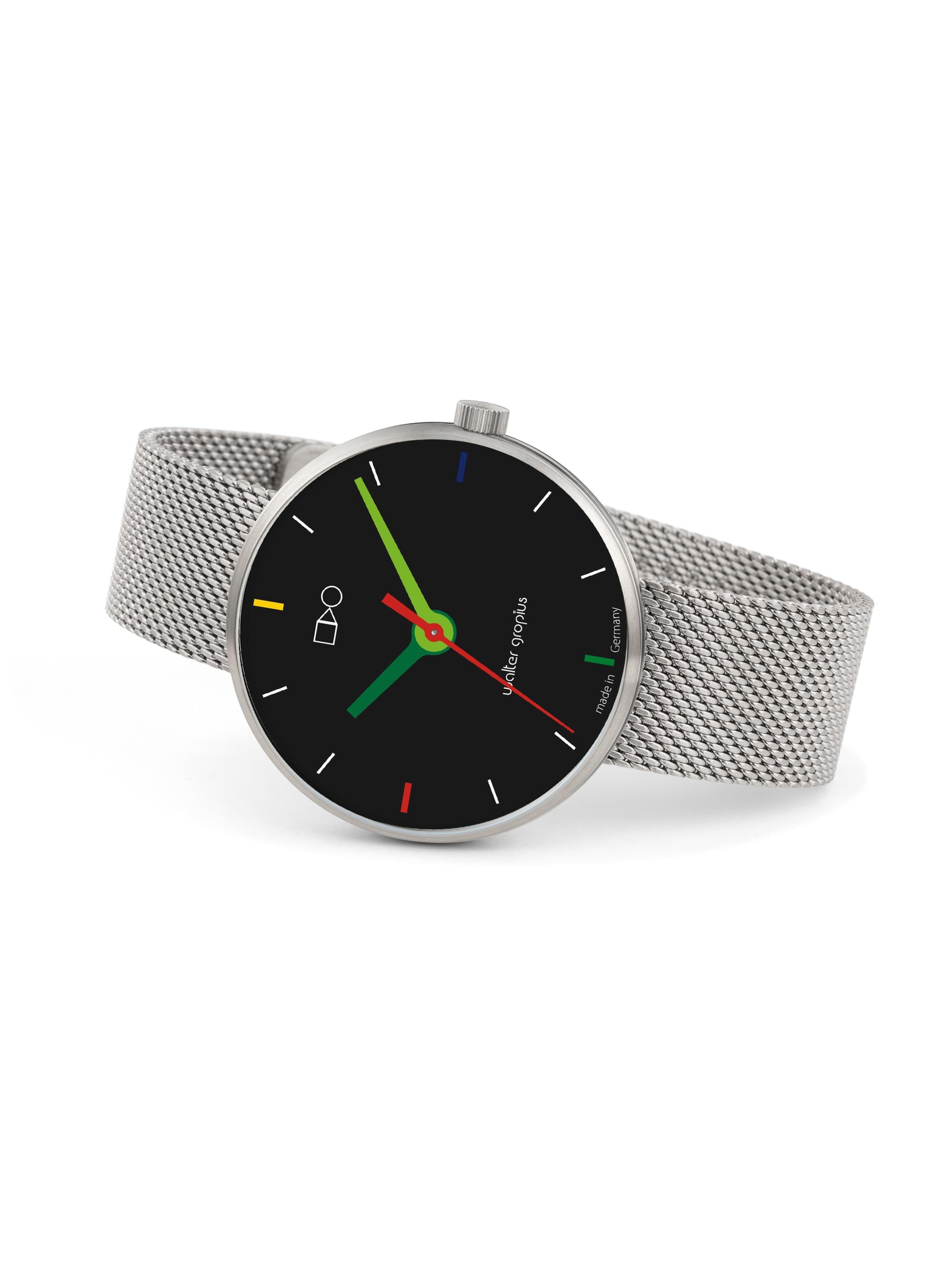 WALTER GROPIUS Analog Watch 'SIMPLEX' in Silver