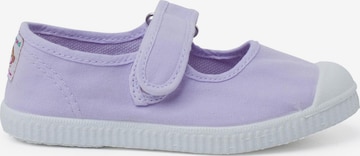 Ballerines Pisamonas en violet : devant