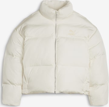 PUMA Performance Jacket in White: front