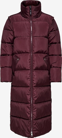 ONLY Wintermantel in Braun: Vorderseite