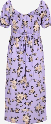 Dorothy Perkins Petite Letní šaty – fialová