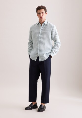 SEIDENSTICKER Comfort Fit Hemd in Blau