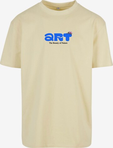 Mister Tee Shirt 'Bugs' in Yellow: front