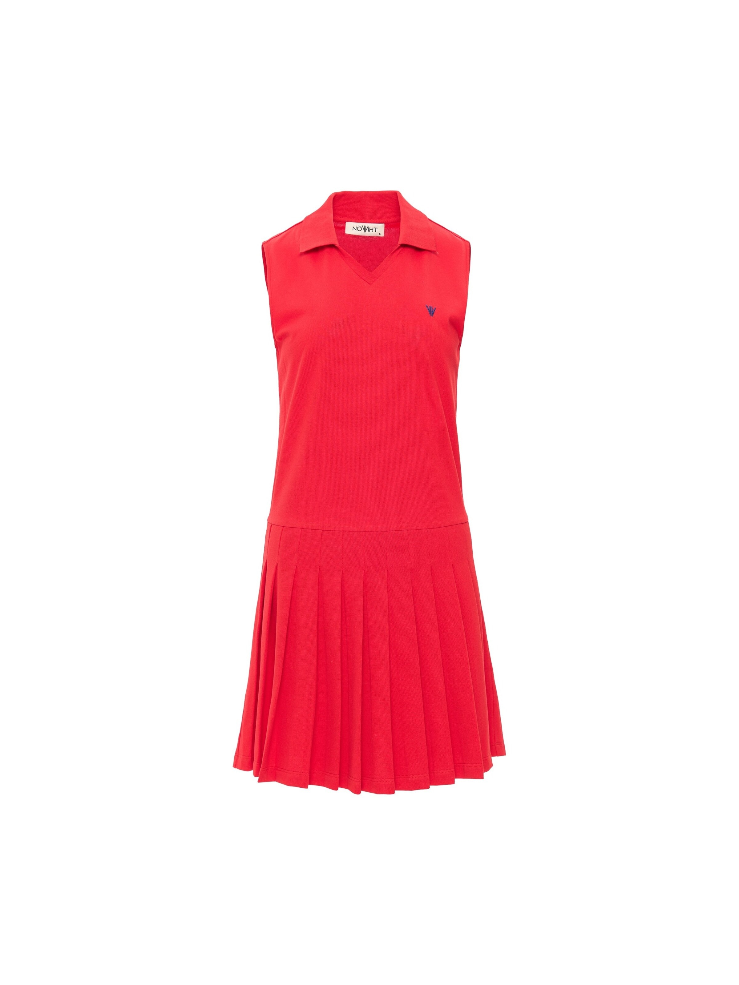 NOWIHT Kleid 'Allegra'‌‌‌‌‌‌‌‌‌‌ in Rot: Vorderseite