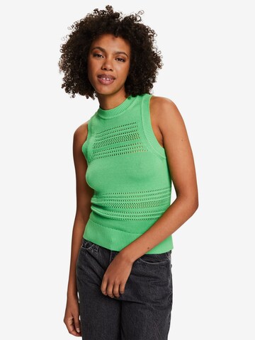 Pull-over ESPRIT en vert : devant