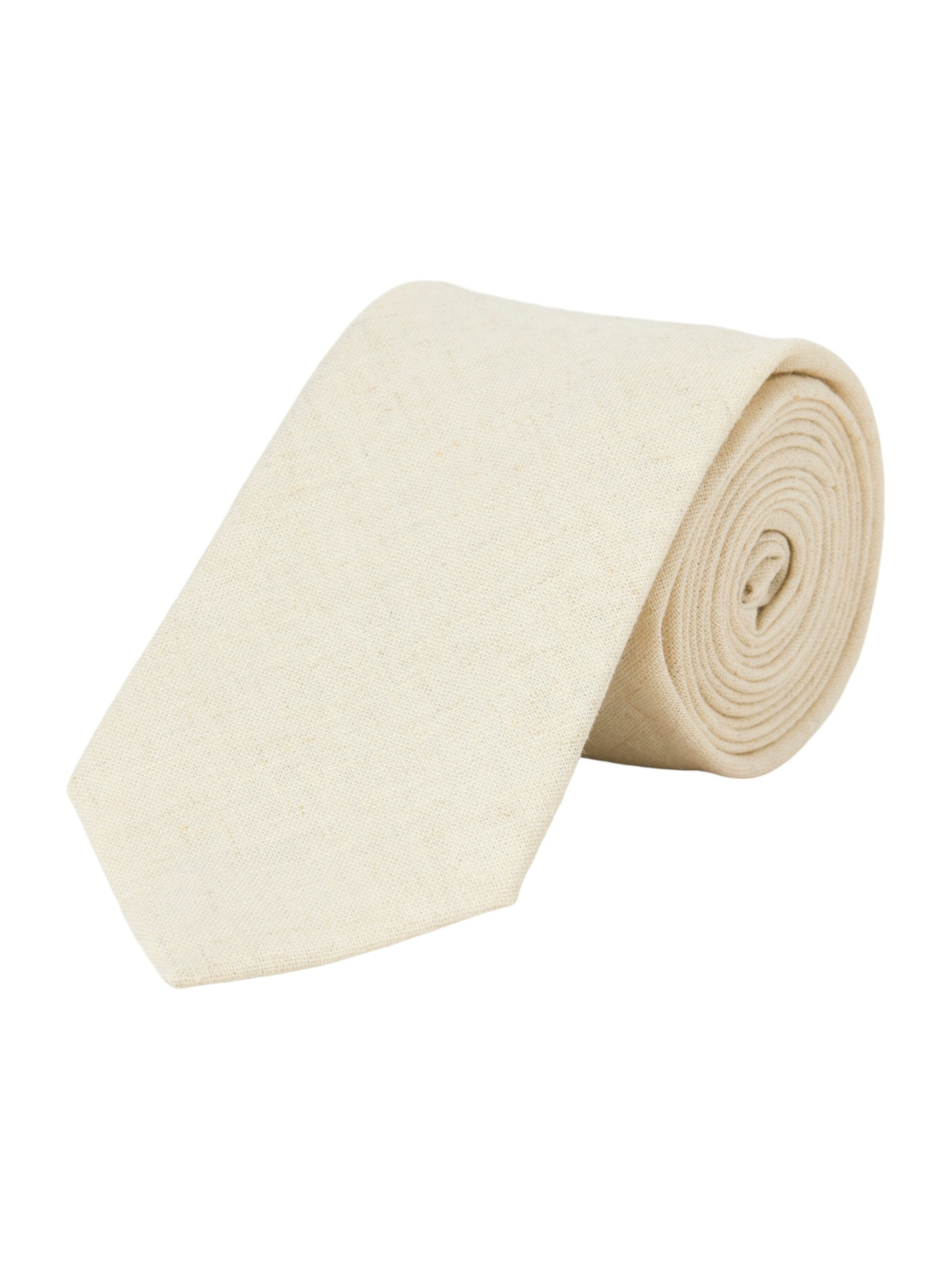 JACK & JONES Kravata 'JACLINNLY' – béžová: přední strana