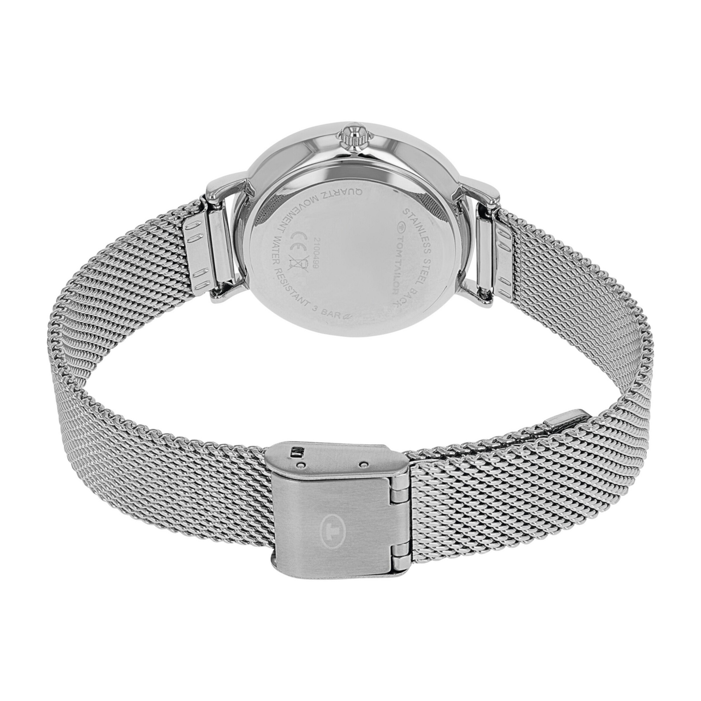TOM TAILOR Analog Watch in Silver