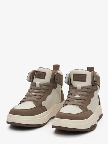 Estro Sneakers hoog '22-889' in Beige