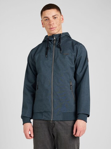 Ragwear Between-Season Jacket 'STEWIE' in Blue: front