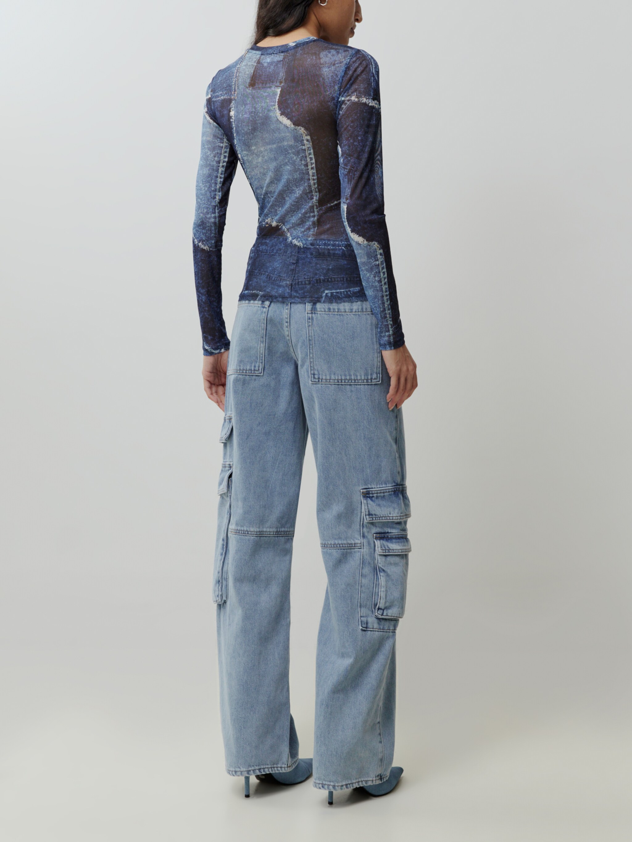 EDITED Produkte Shirt 'Justice' blau