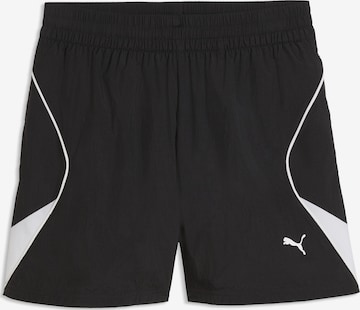 PUMA Regular Sportbroek in Zwart: voorkant