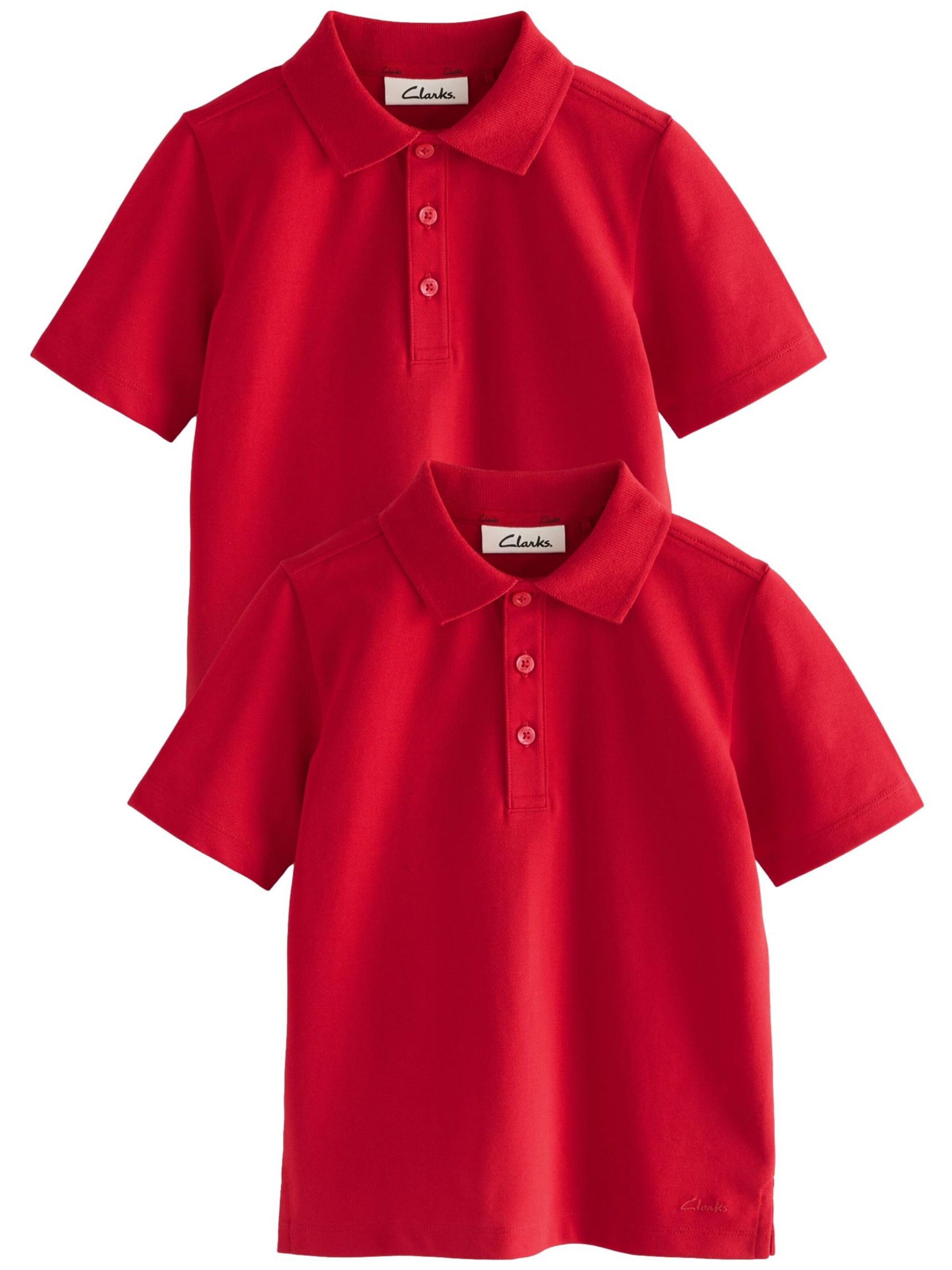 CLARKS T-shirt i röd: framsida