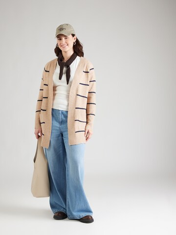 Z-One Knit cardigan 'Ly44nn' in Beige