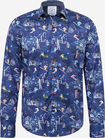 A Fish named Fred Button Up Shirt in Mixed colors: front