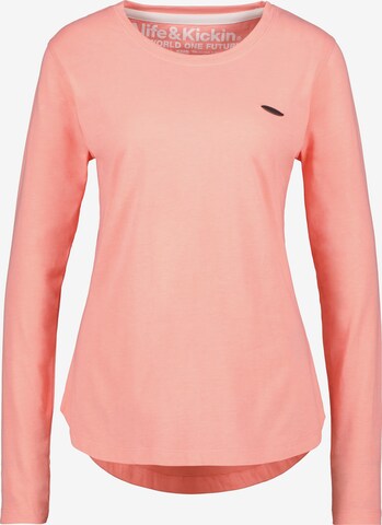 Alife and Kickin Shirt 'LeaAK' in Orange: predná strana