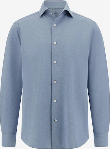 mėlyna Boggi Milano Priglundantis modelis Marškiniai: priekis