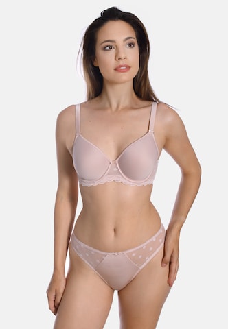 sassa String in Beige: voorkant