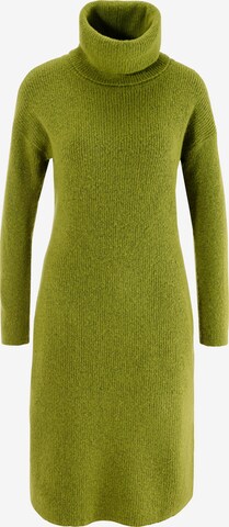 Aniston CASUAL Knitted dress in Green: front