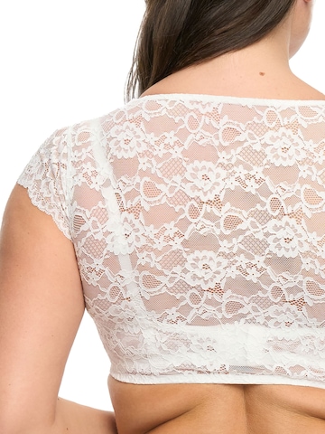 SUSA Trachtenbluse 'Zauber' in Beige