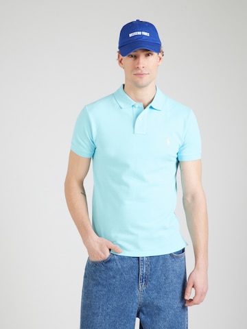 Coupe regular T-Shirt Polo Ralph Lauren en bleu : devant