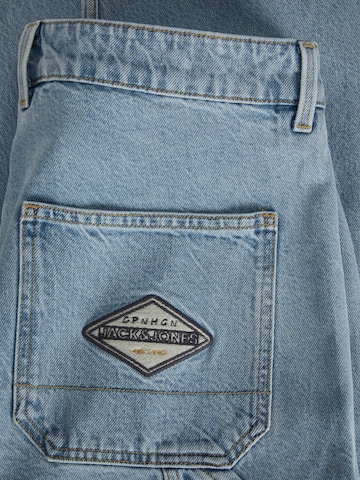 JACK & JONES Loosefit Jeans 'Eddie' in Blau