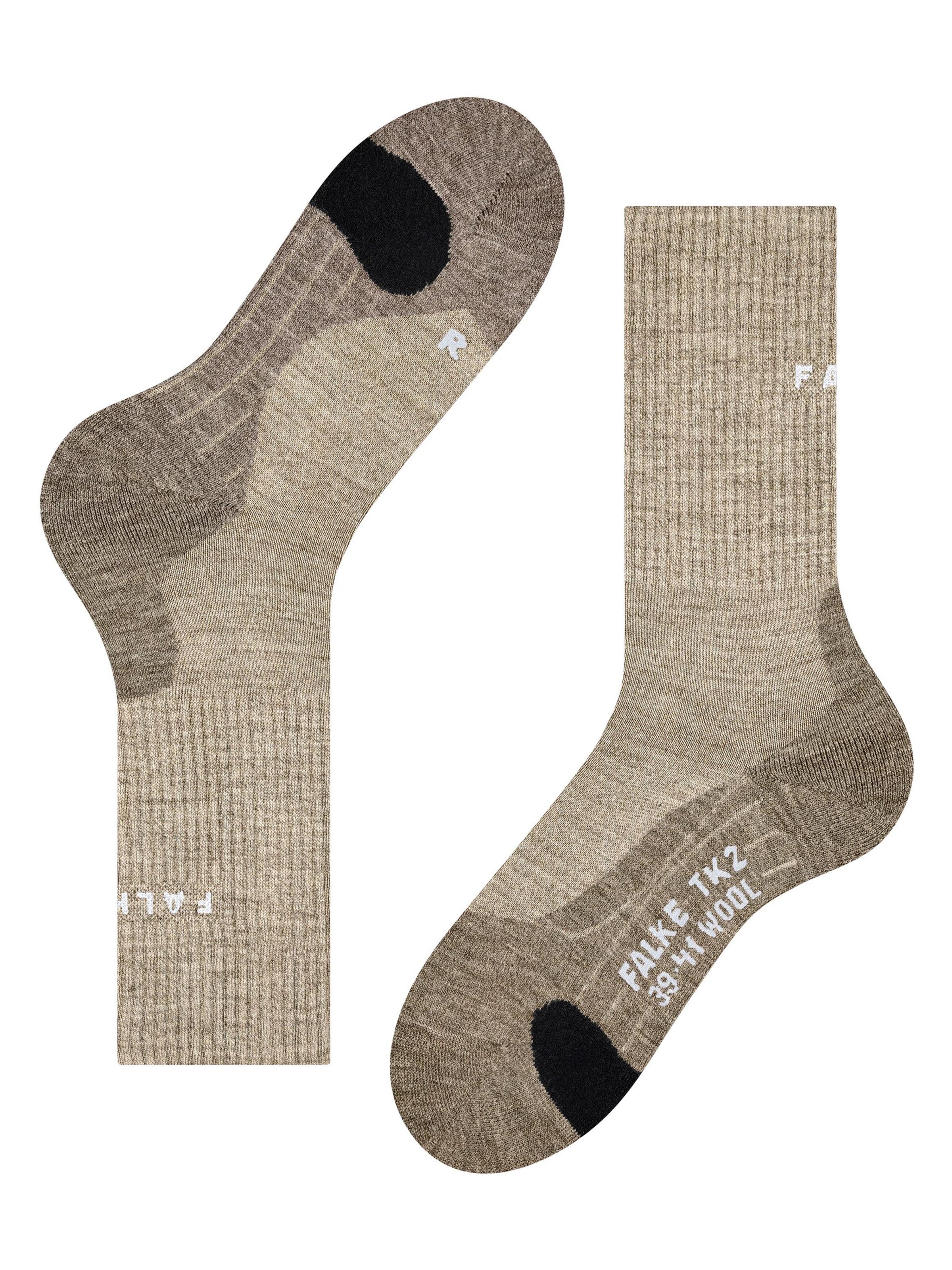 FALKE Sportsocken 'TK2 Explore Wool'‌‌ in Beige