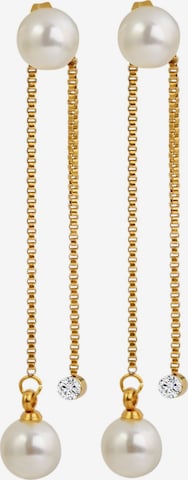 Akzent Earrings 'Morana, langlebig' in Gold: front