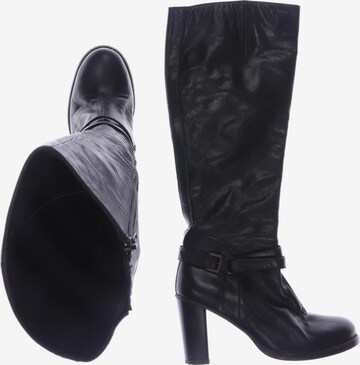 Bianco Dress Boots in 38 in Black: front