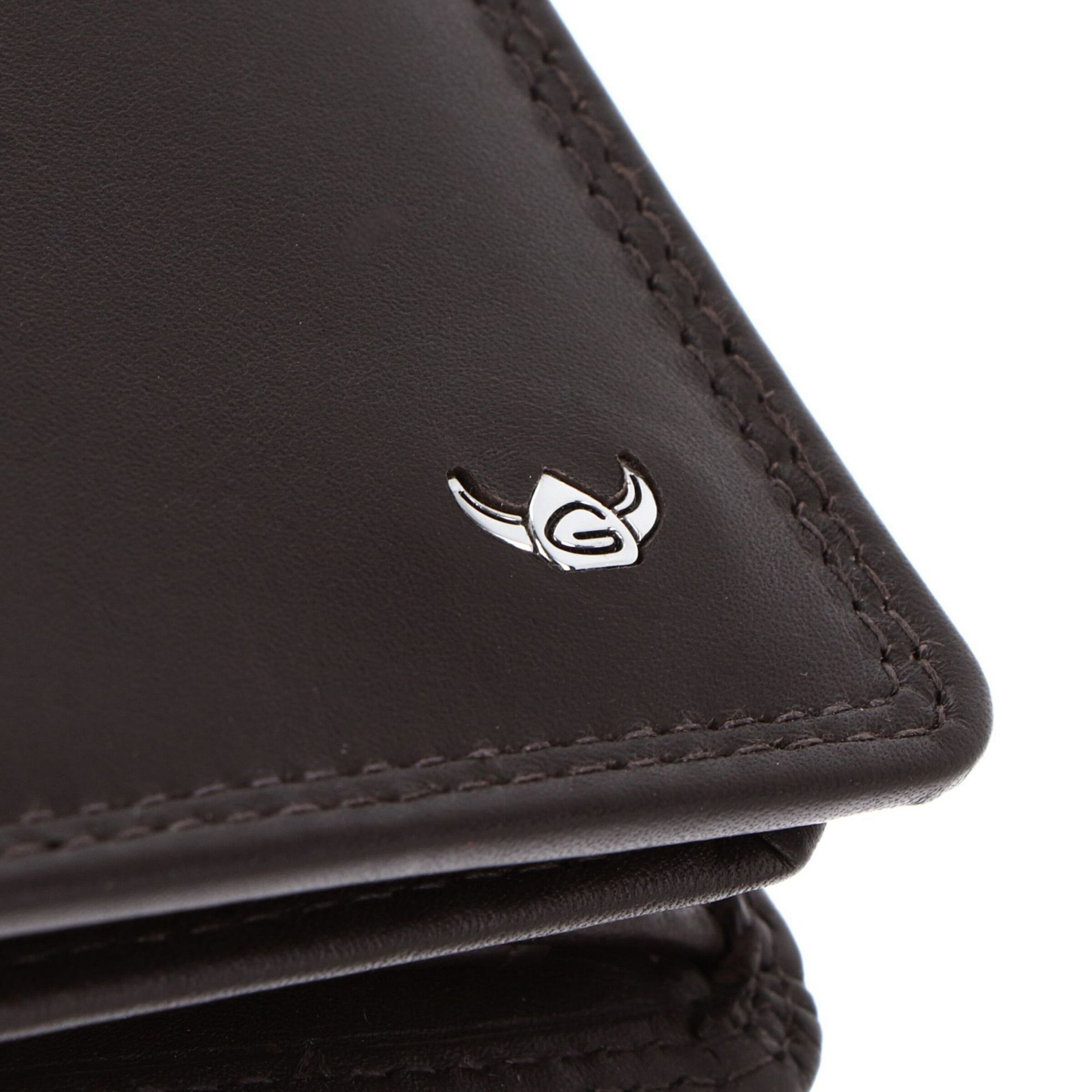 Porte-monnaies 'Polo' GOLDEN HEAD en marron