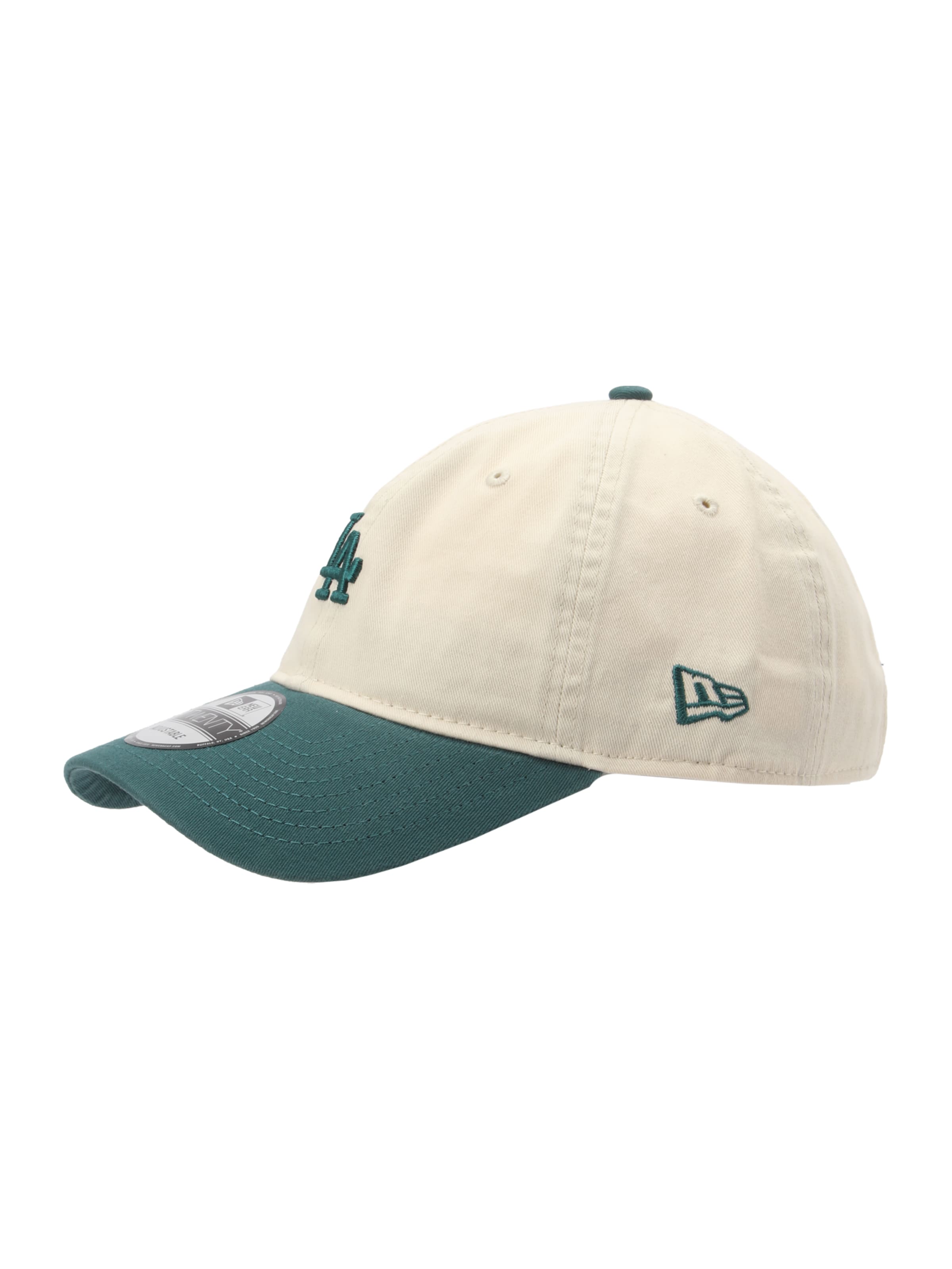 NEW ERA Naģene '9TWENTY LOSDOD', krāsa - nebalināts / tumši zaļa, Preces skats