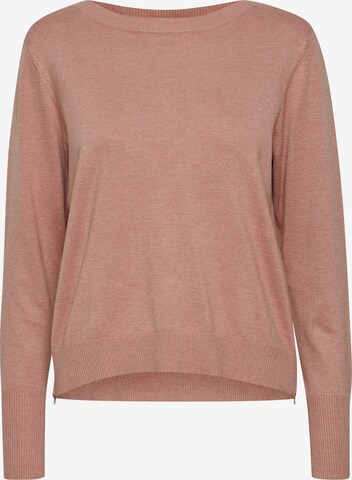 Pullover 'SARA' di PULZ Jeans in rosa: frontale