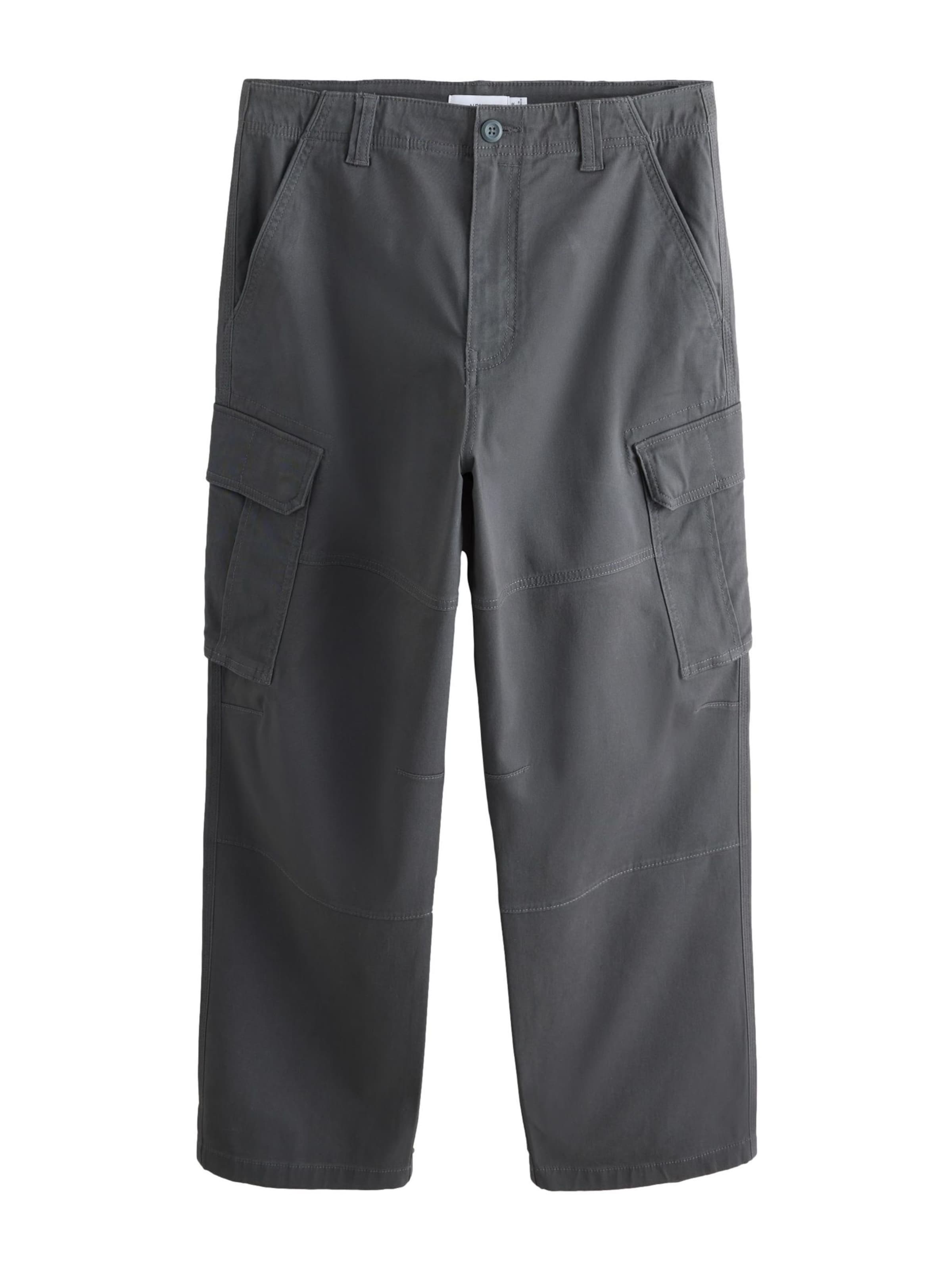 Next - Pantalón cargo en gris: frente