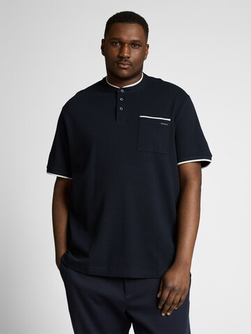 TOM TAILOR Men + Shirt in Blue