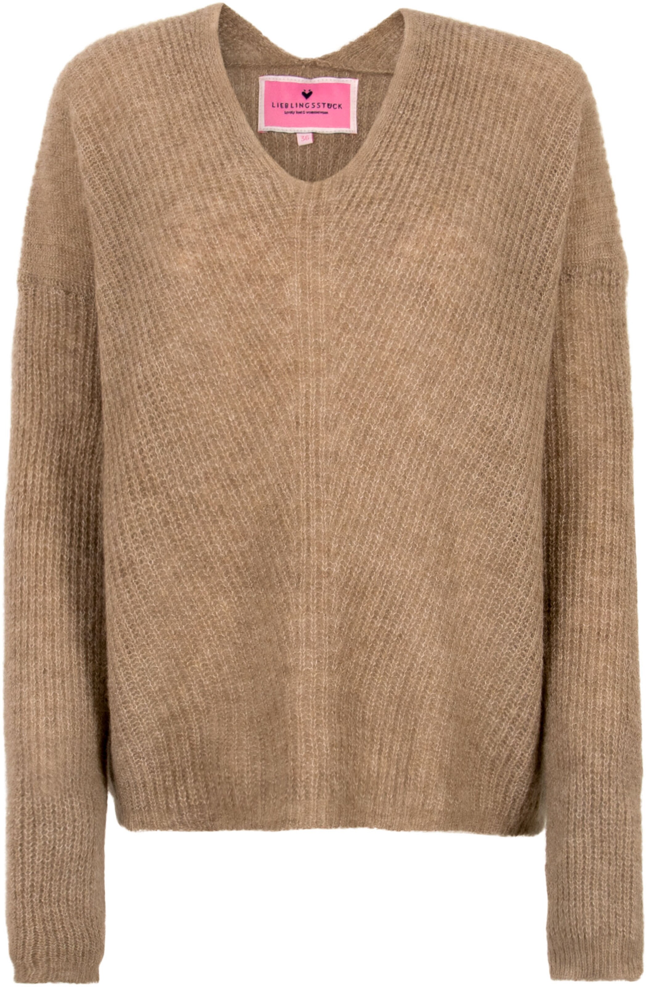 LIEBLINGSSTÜCK Pullover in Braun: Vorderseite