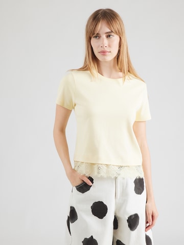 ABOUT YOU Shirt 'Lillian' in Yellow: front