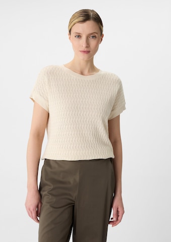 COMMA Pullover i beige: forside