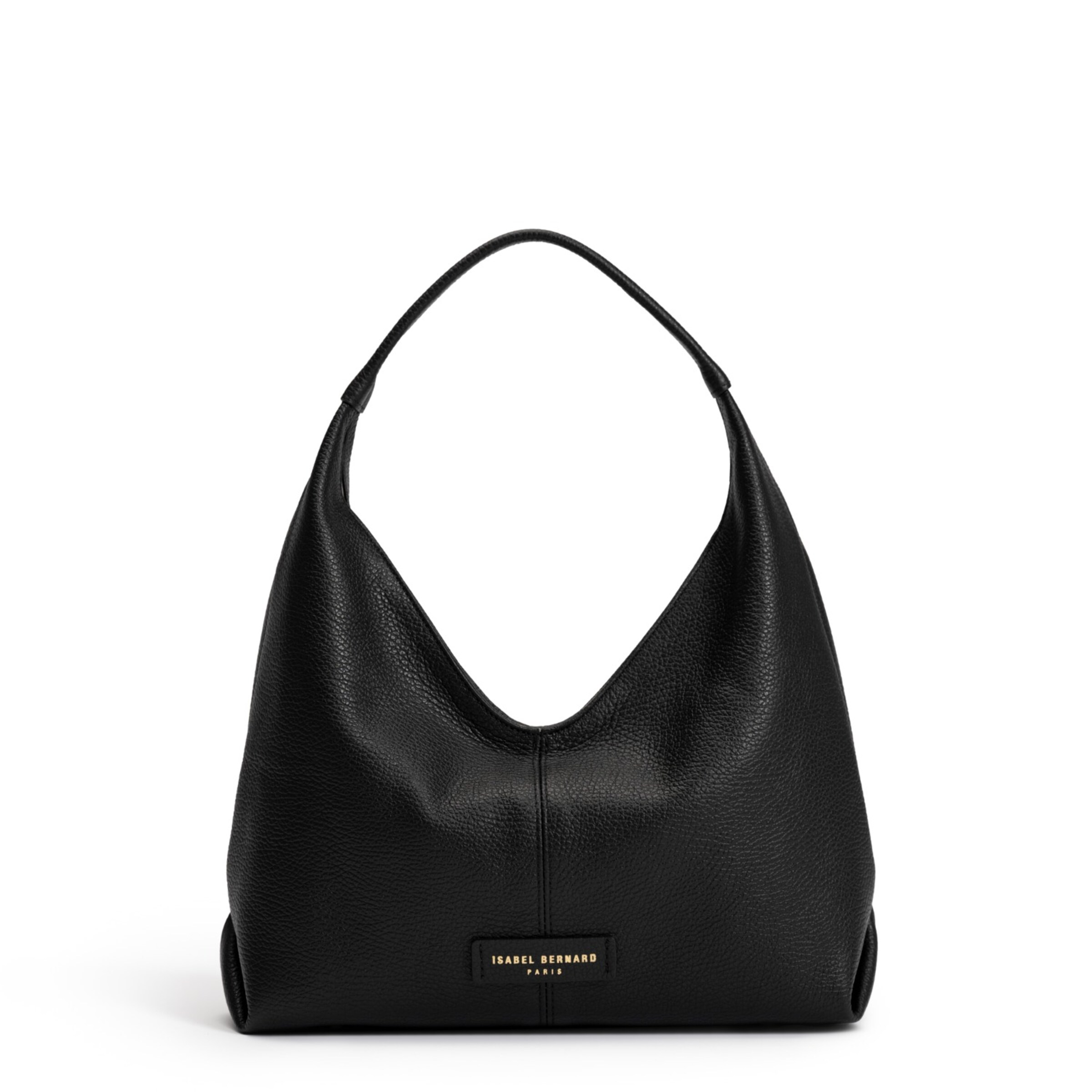Isabel Bernard Schultertasche in Schwarz: Vorderseite