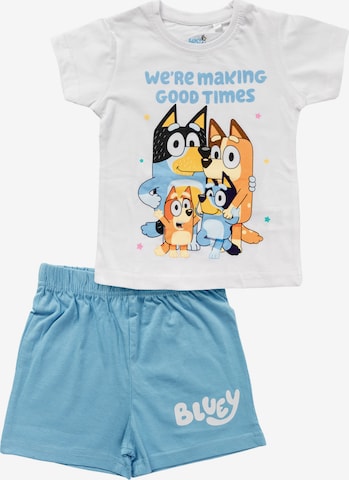 Pigiama 'Bluey & Family' di Bluey in blu: frontale